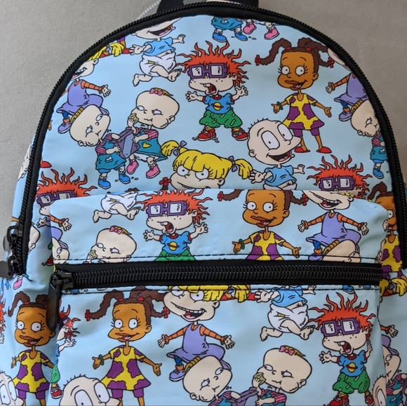 N WT Bioworld Nickelodeon Rugrats Nylon Mini Backpack - Picture 5 of 7